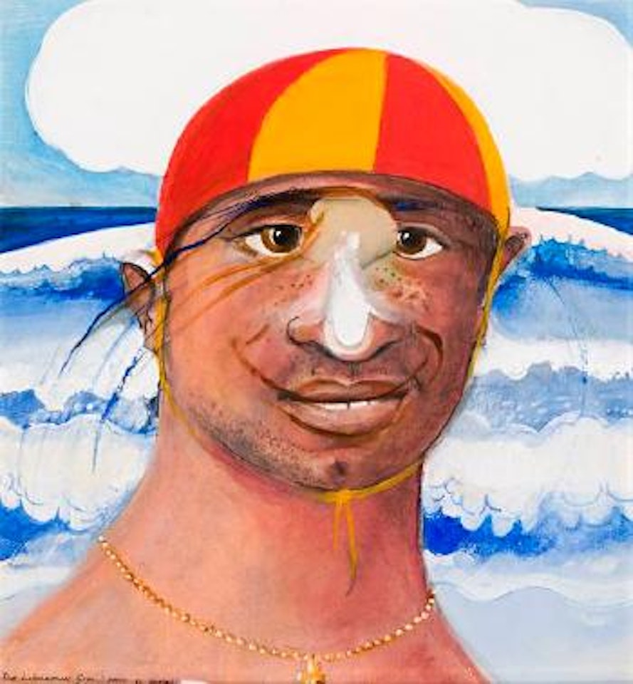 The Lebanonese Grin - Bondi by Brett Whiteley