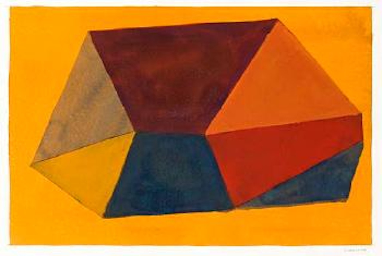 Geometric Shape, No. 9 by Sol LeWitt