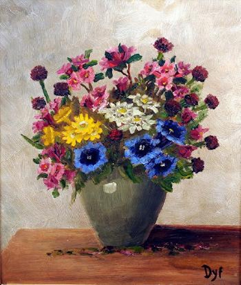 Floral still life by Marcel Dyf