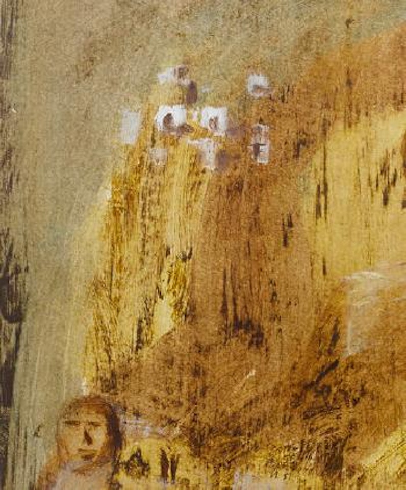 Figure in a Greek landscape by Sidney Nolan