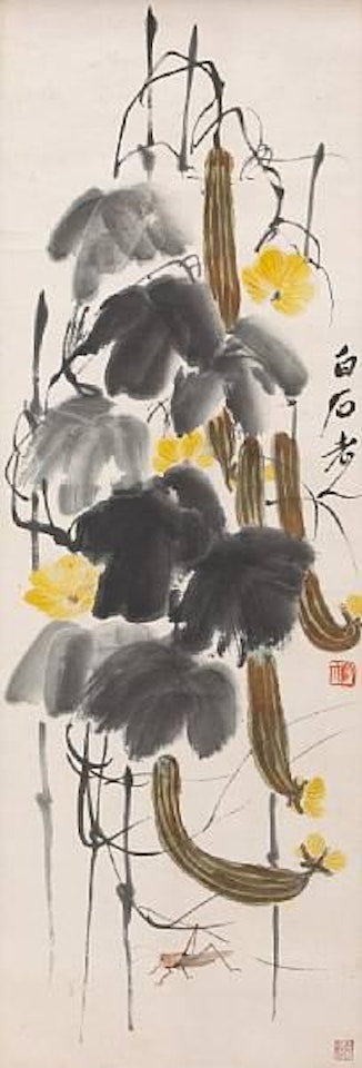 Gourds and insects by Qi Baishi