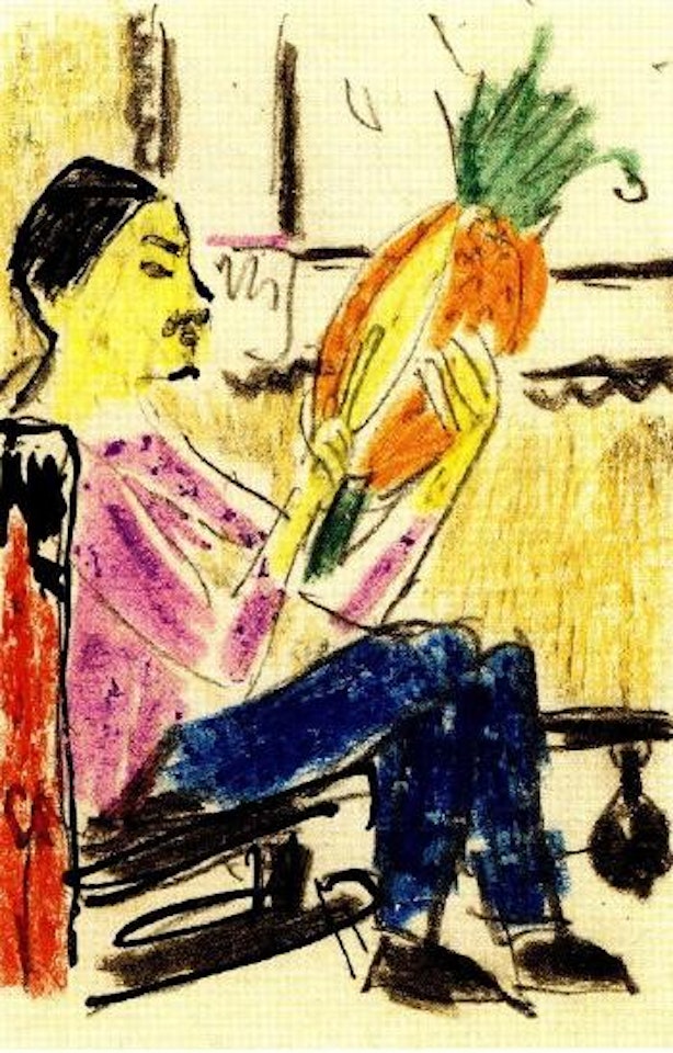 Ananas-Esser by Erich Heckel
