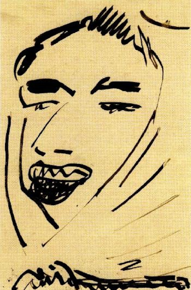 Frauenkopf by Erich Heckel