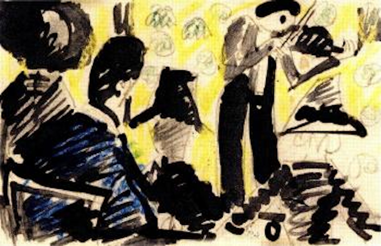 Konzert by Erich Heckel