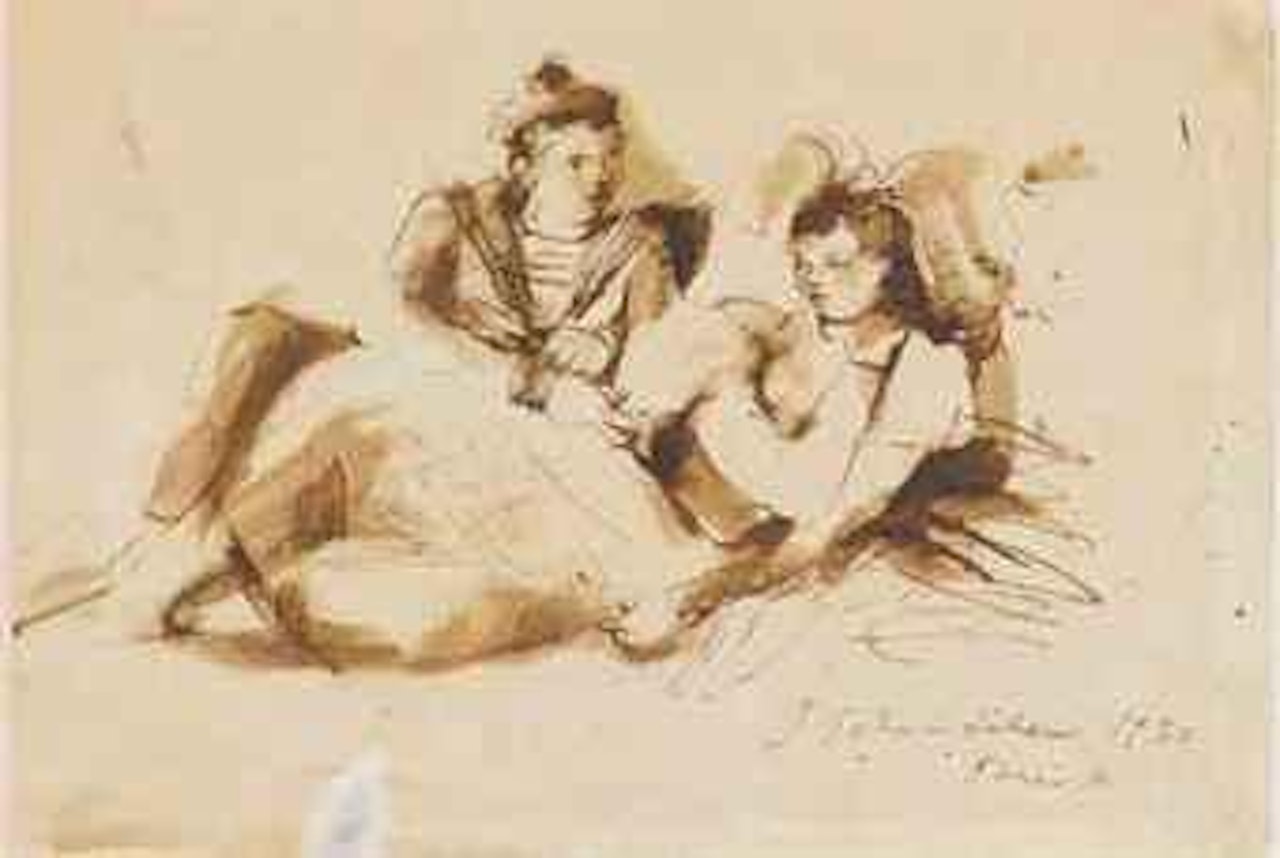Sailor and Girl by Pavel Tchelitchew