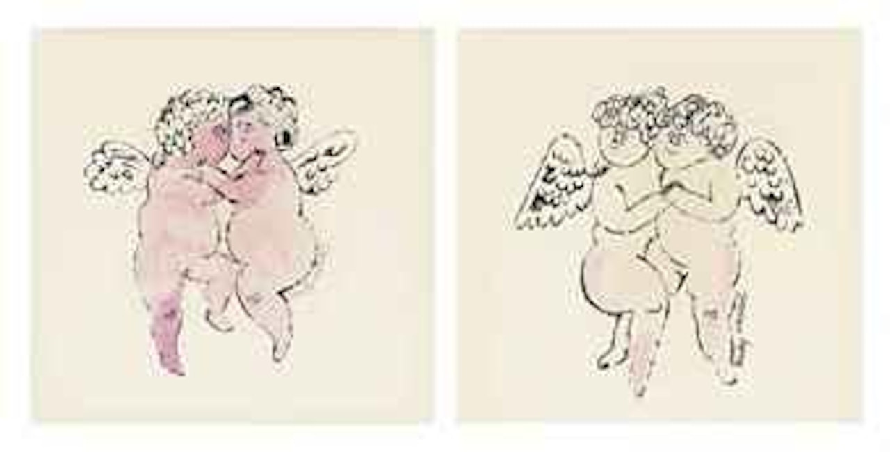 Cupids I; Cupids II by Andy Warhol