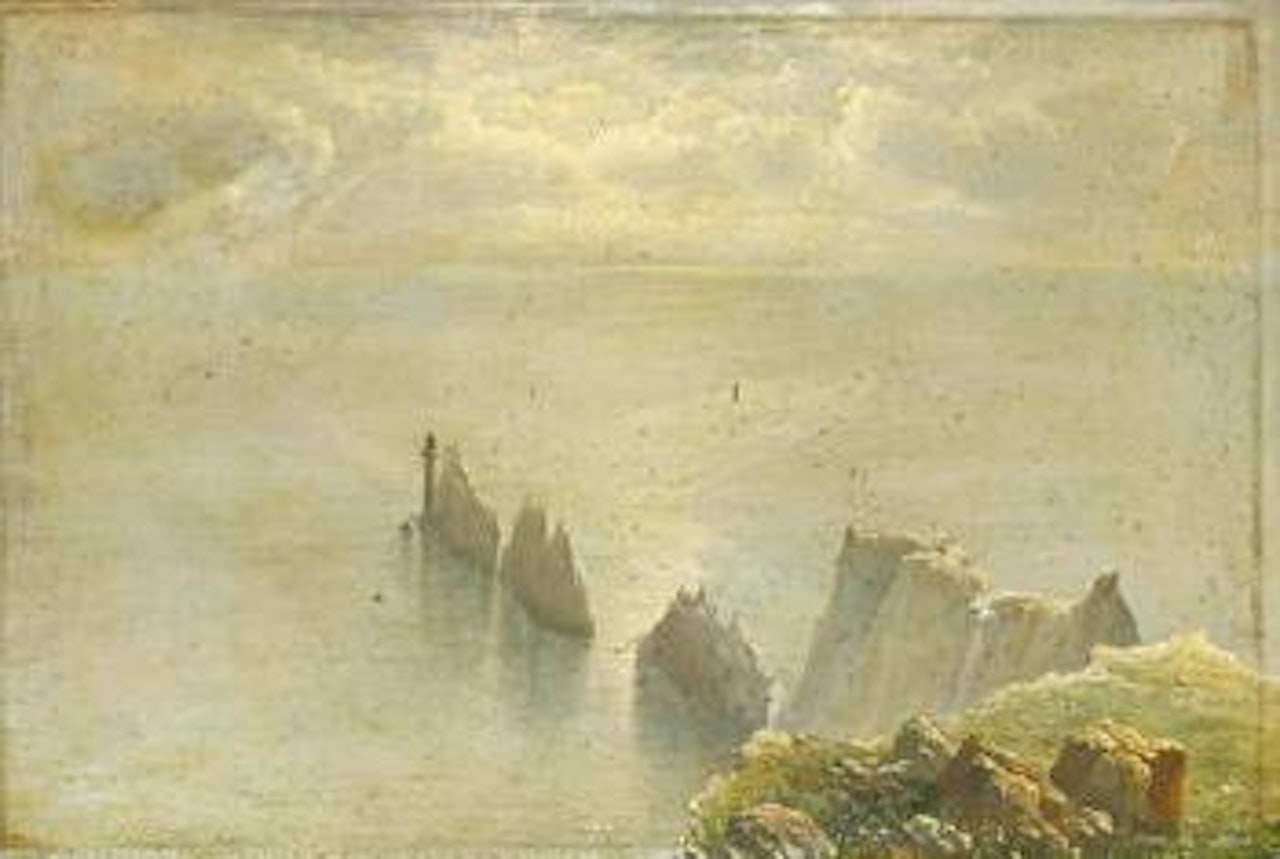 Overlooking the Needles by Keeley Halswelle