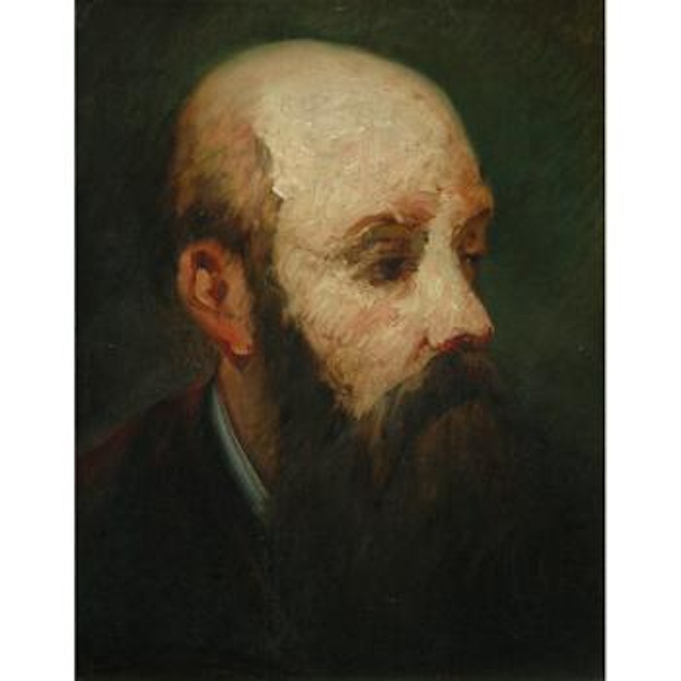 Portrait of a man, possibly the artist by Adolphe Monticelli