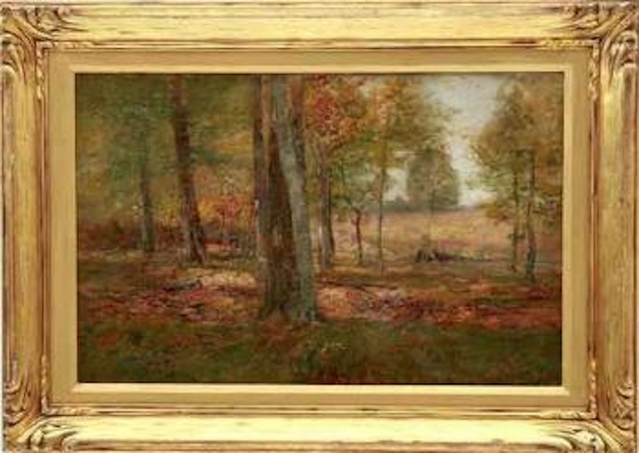 Woodland landscape by Guy Carleton Wiggins