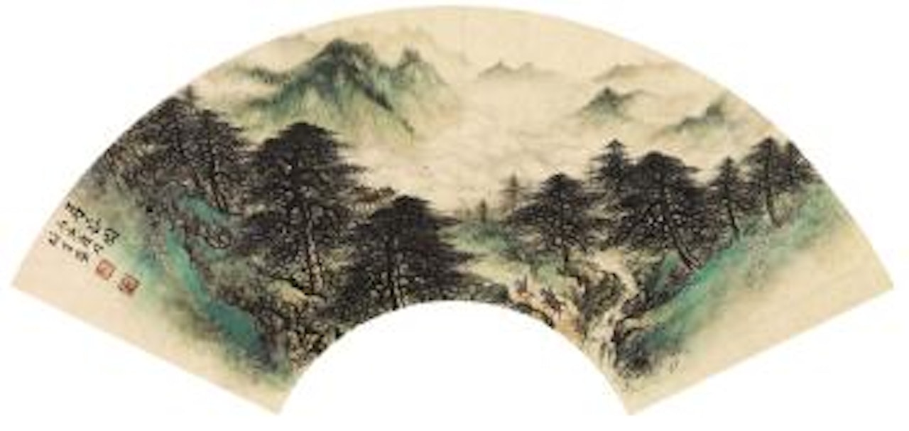 Spring mountain by Li Xiongcai