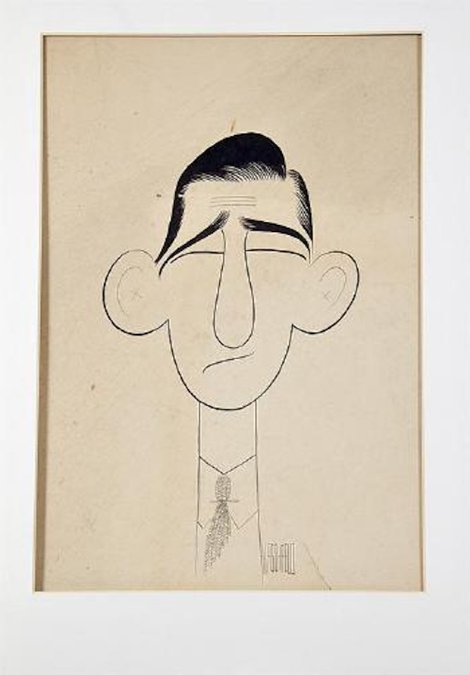 Eddie Cantor caricature by Al Hirschfeld