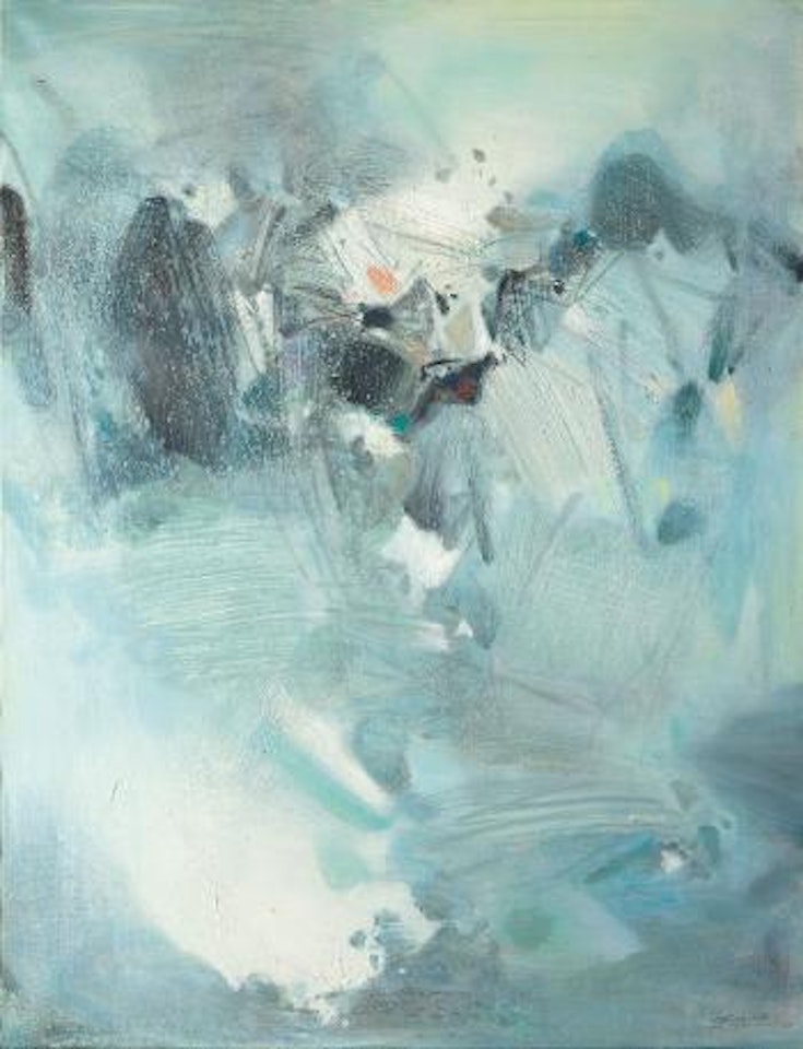 Paysage Hivernal (Winter landscape) by Chu Teh-Chun