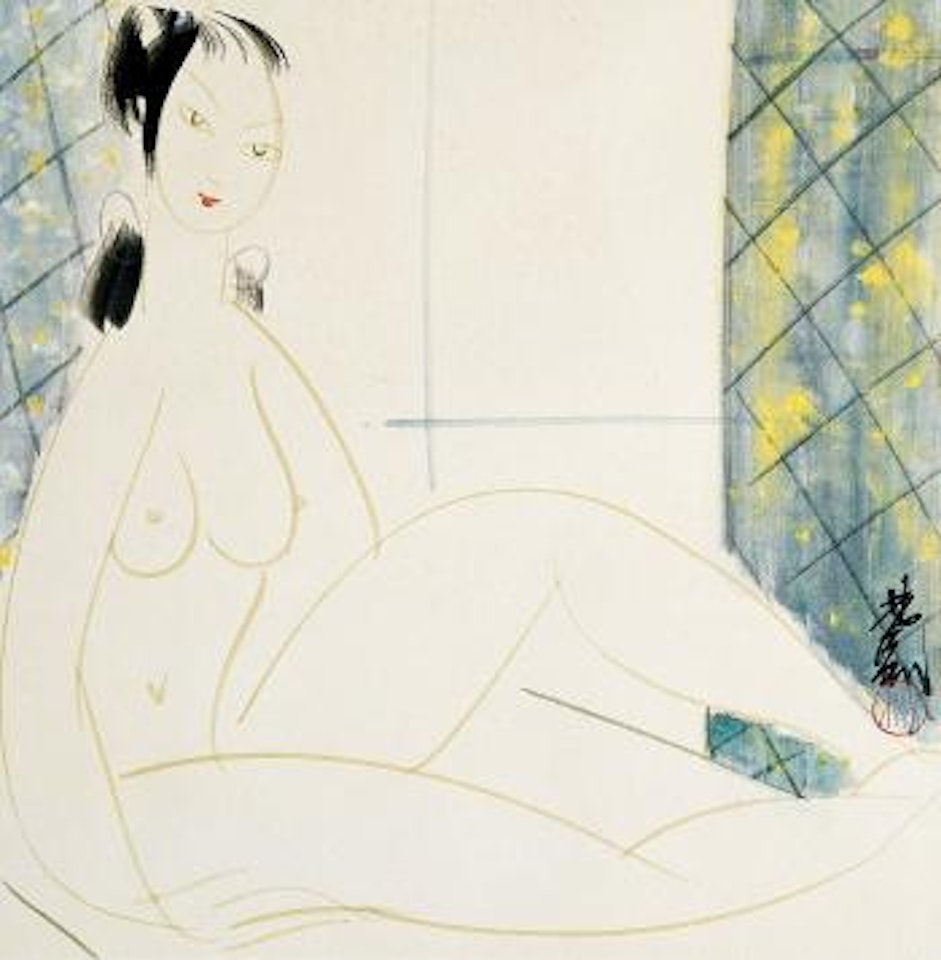 Lady by Lin Fengmian