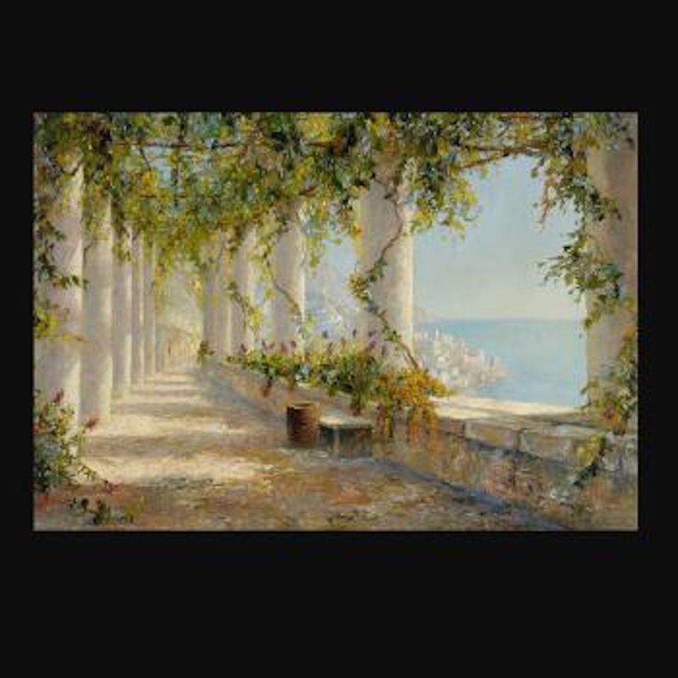Amalfi Coast by Georgij Aleksandrovic Lapschin