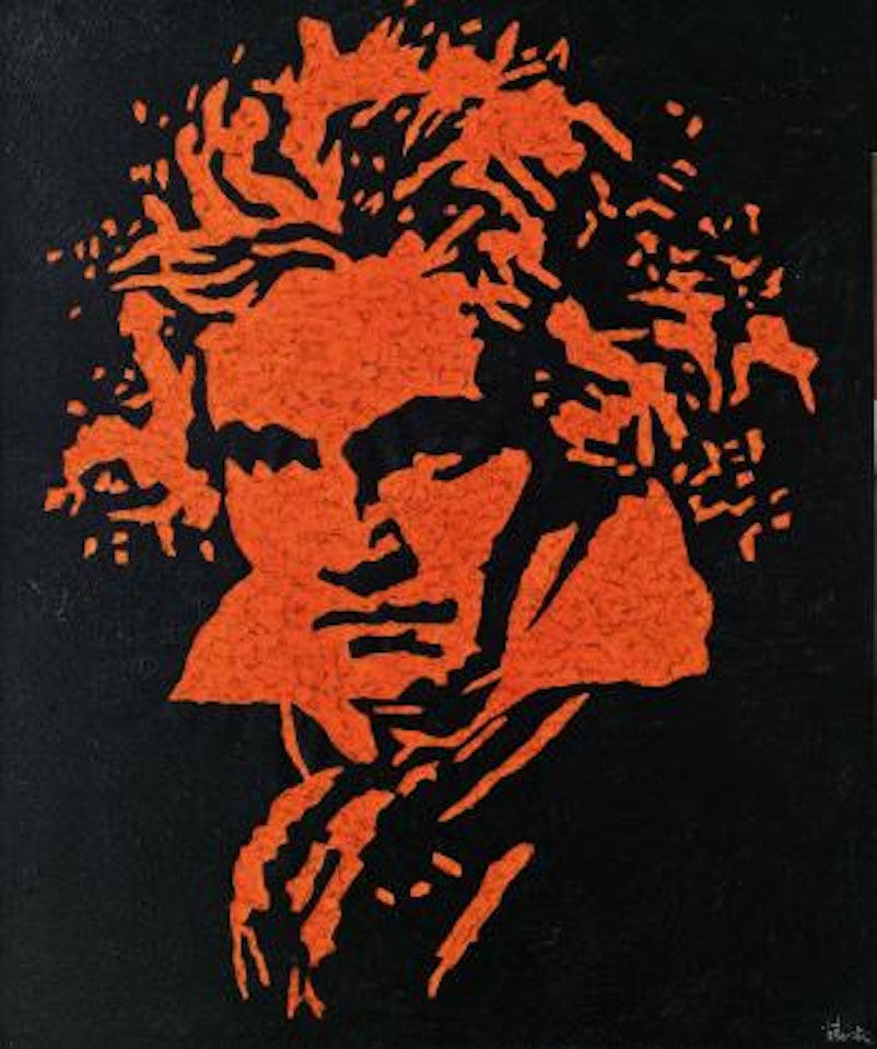 The glowing Beethoven by Xue Song