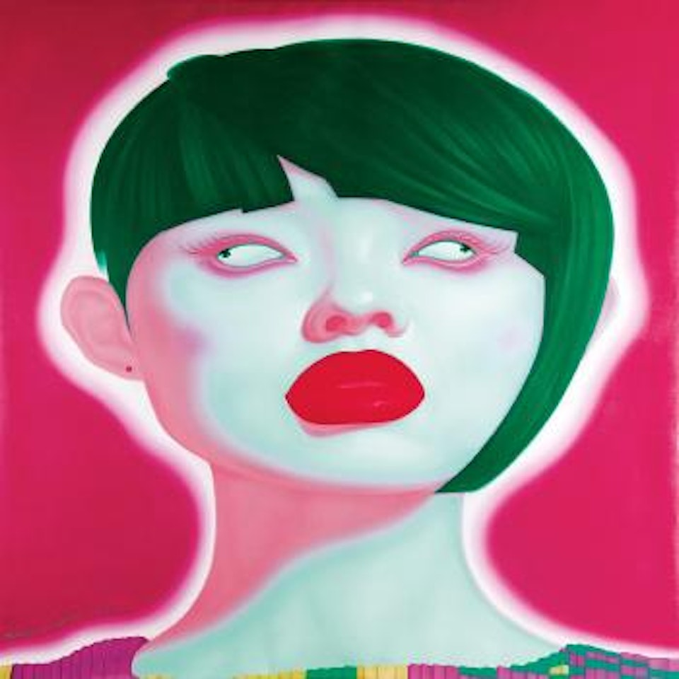 Chinese portrait no 2 by Feng Zhengjie