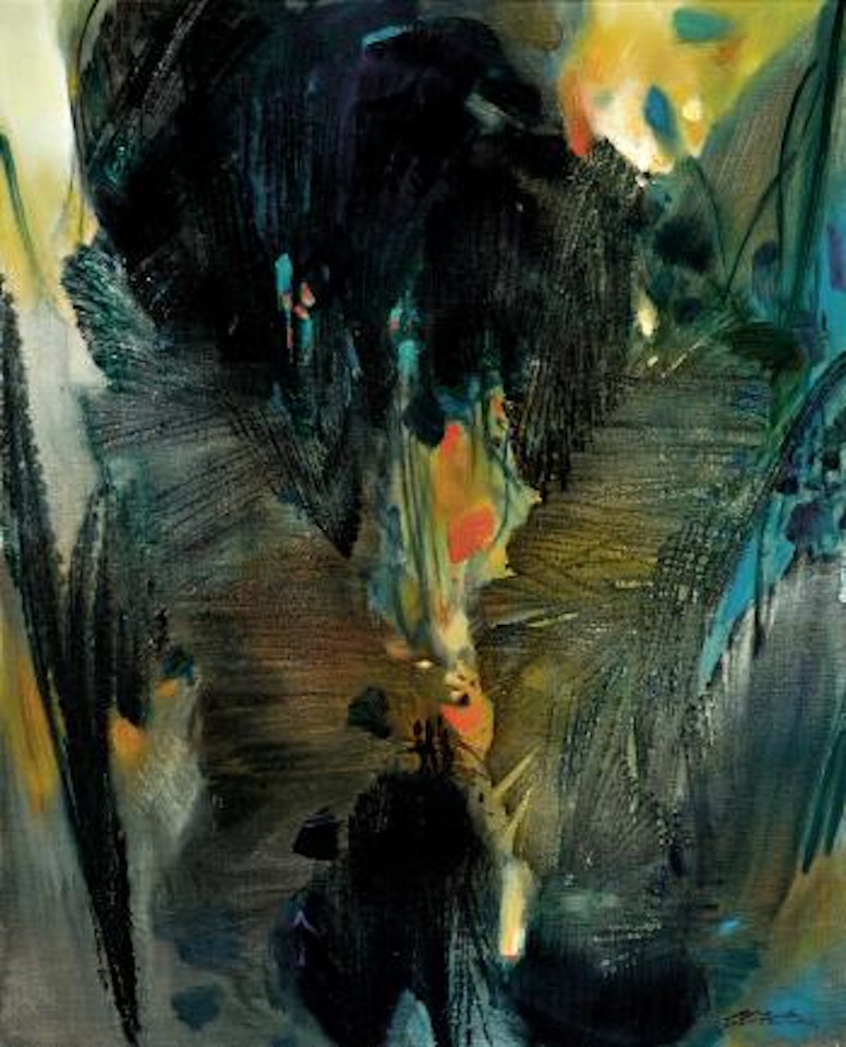 L'arbre de vie I by Chu Teh-Chun