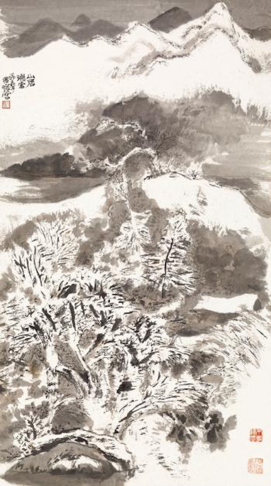 Snow scenery by Cheng Shifa