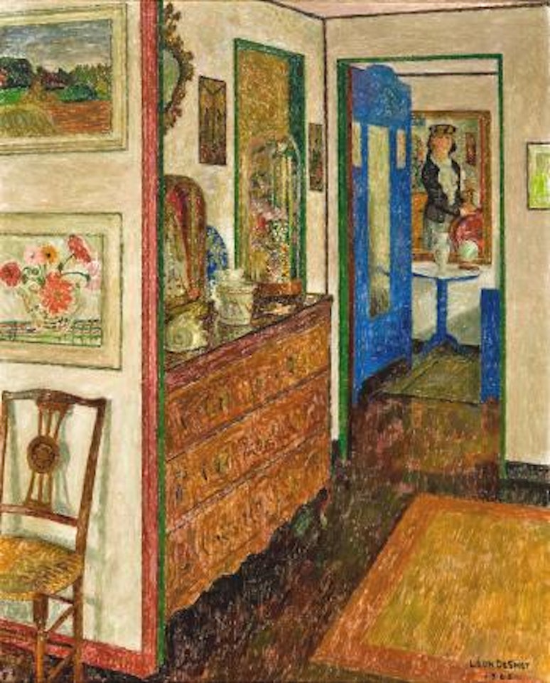 Intérieur de l'artiste by Leon de Smet