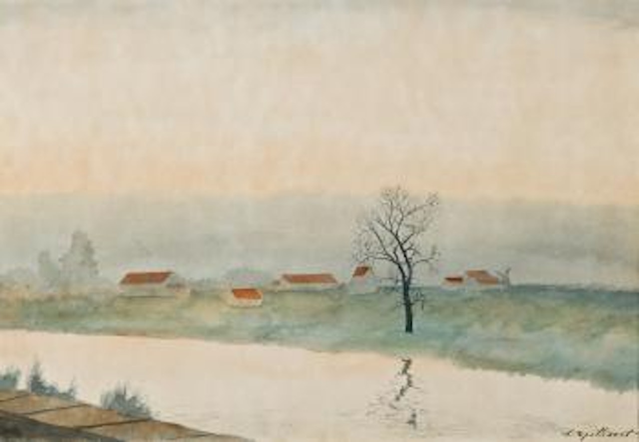Au bord de la crique by Léon Spilliaert