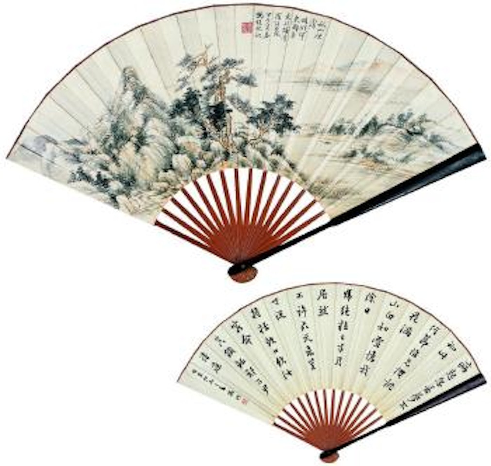 Autumn scenery by Feng Chaoran