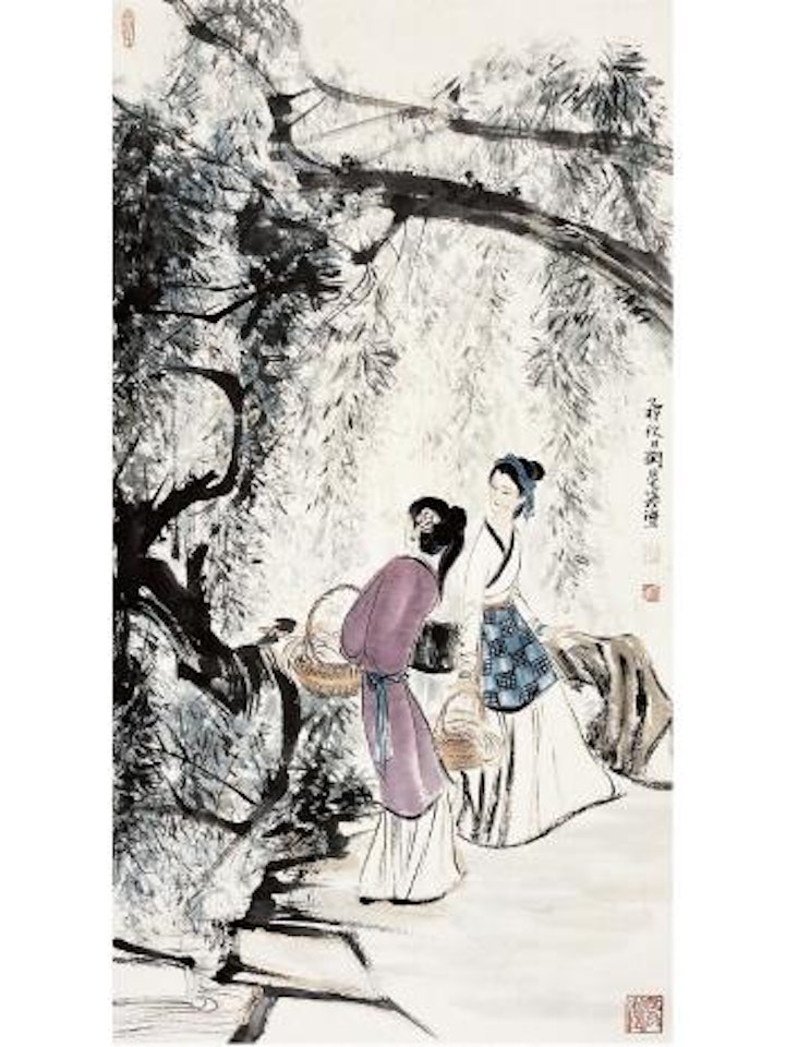 Washing cloth by Liu Danzhai