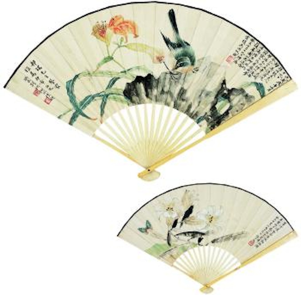 Flowers by Zhang Shoucheng by Lu Yifei