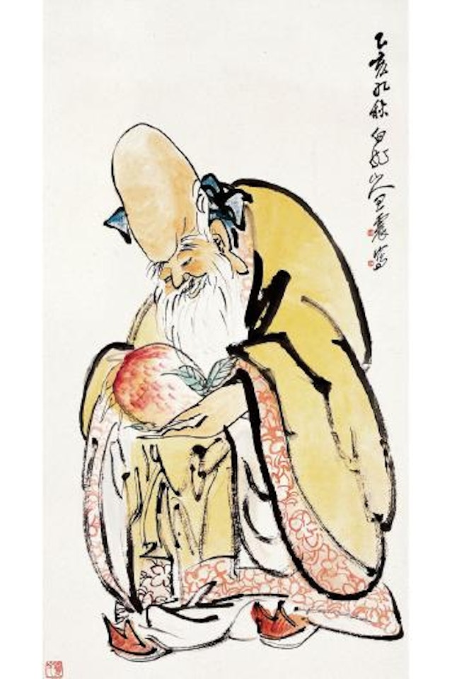 God of longevity by Wang Zhen