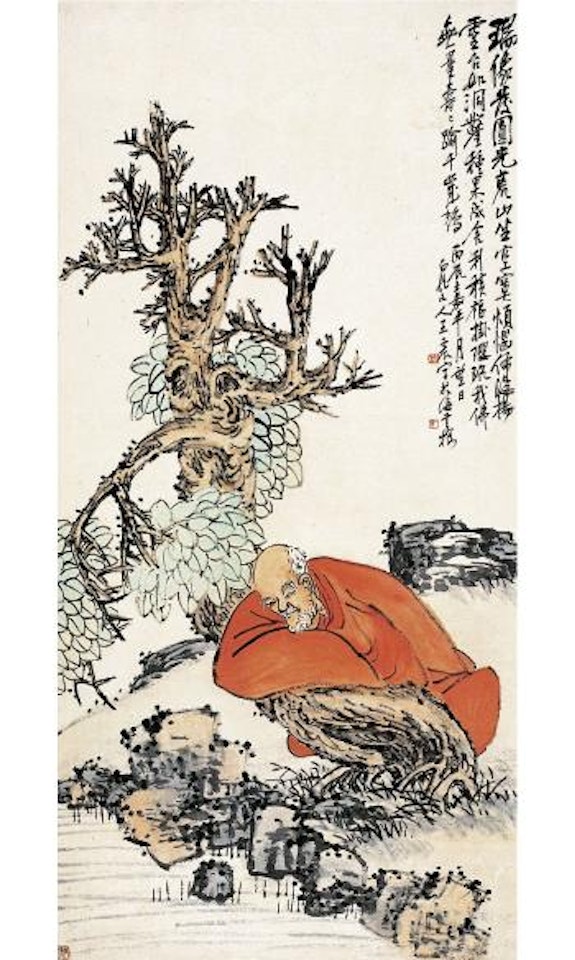 Longevity god by Wang Zhen
