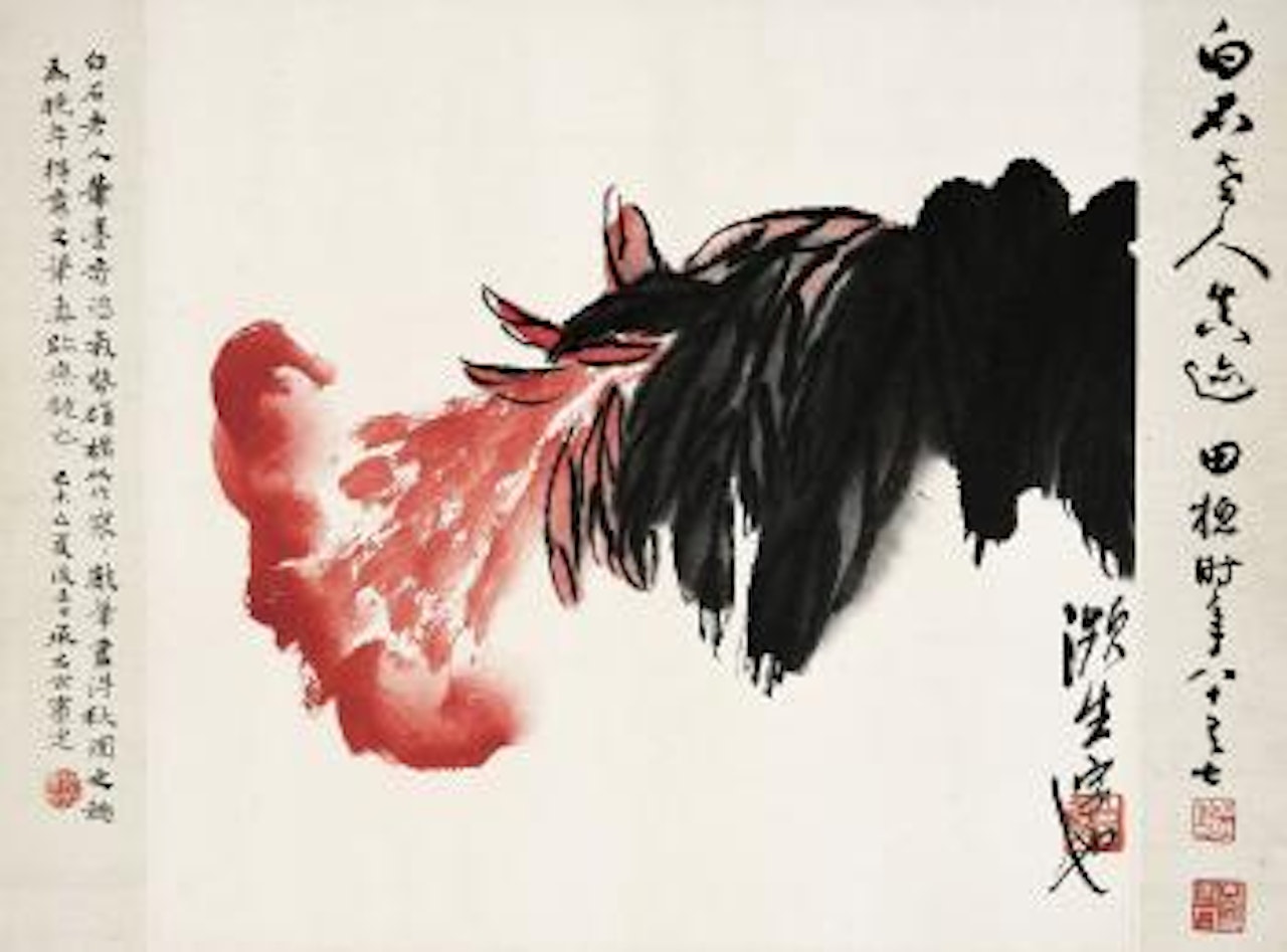 Cockscomb by Qi Baishi