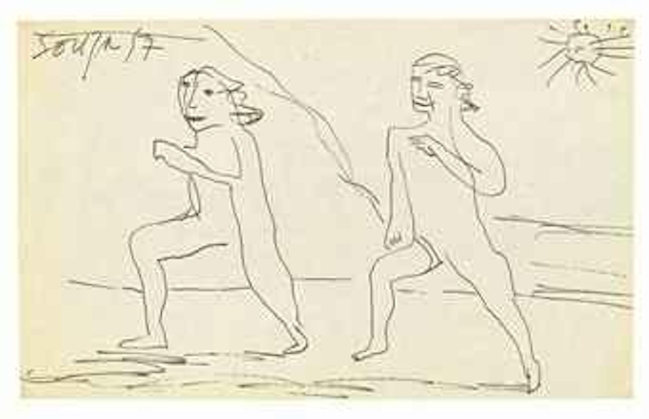 Untitled (Adam and Eve) by Francis Newton Souza
