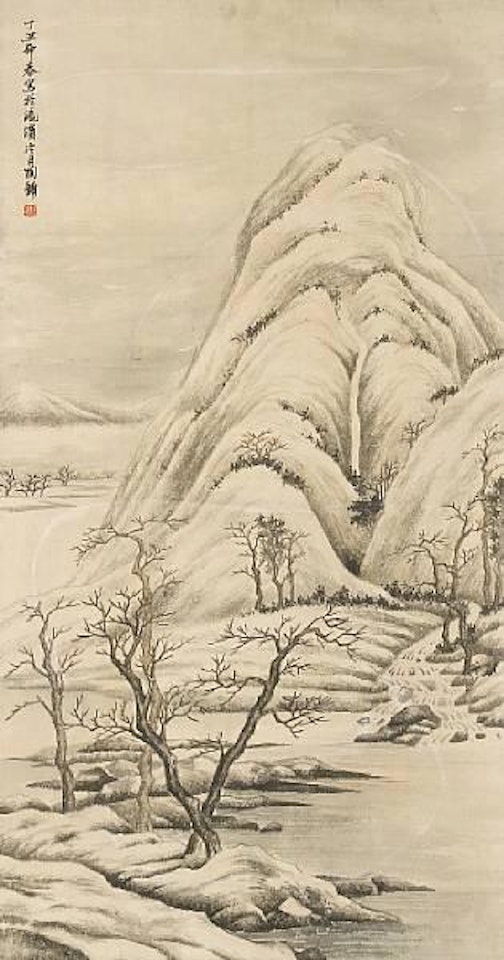 Winter landscape by Lengyue Tao