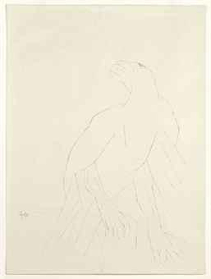 Untitled (Bird) by Tyeb Mehta