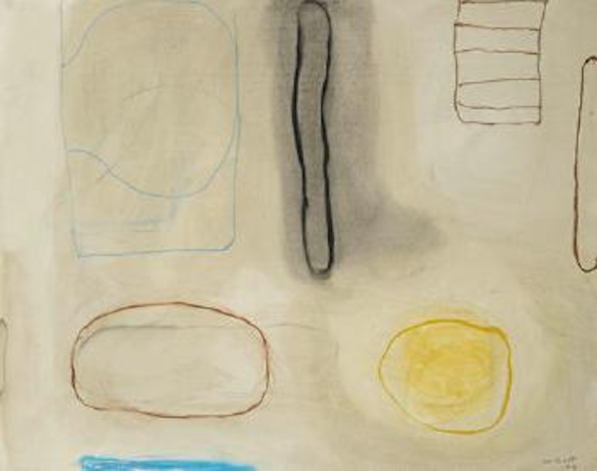 Abstract still life I by William Scott