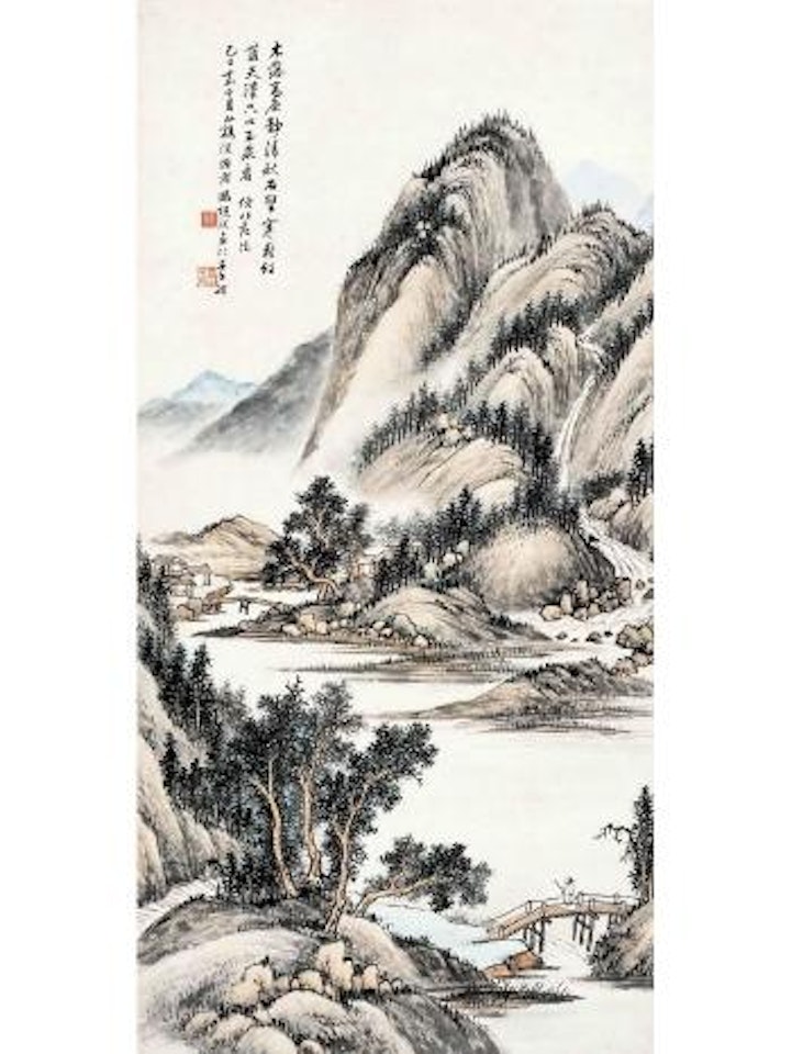 Landscape by Feng Chaoran