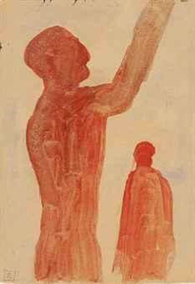 Untitled (Zwei Männer) by A.R. Penck