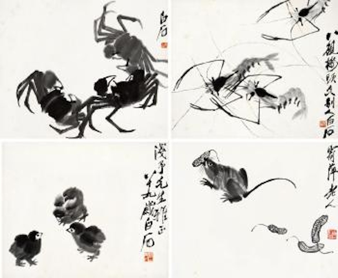 Painting album by Qi Baishi