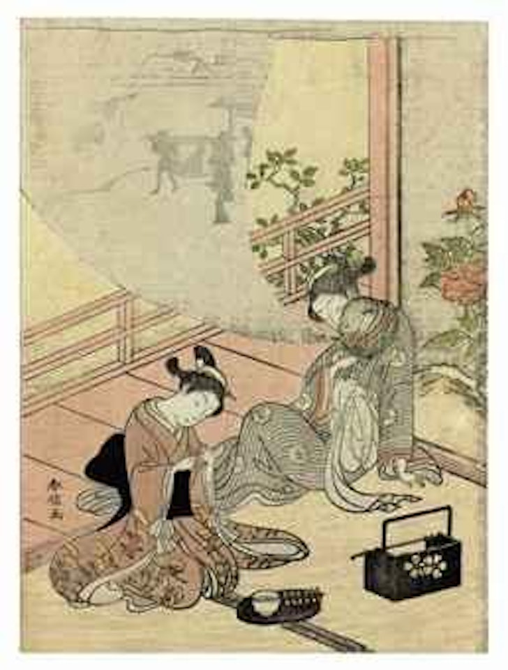 Risshu (The Start of Autumn), from the series Fuzoku shiki kasen (The Series of Popular Versions of the Immortal Poets in the Four Seasons) by Suzuki Harunobu