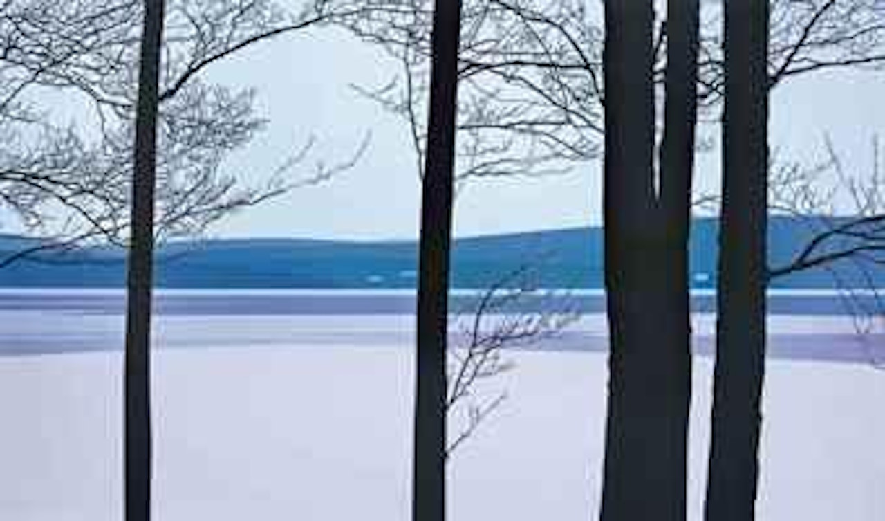Now that I was no longer lost I felt more relaxed I stopped to look at old by Julian Opie