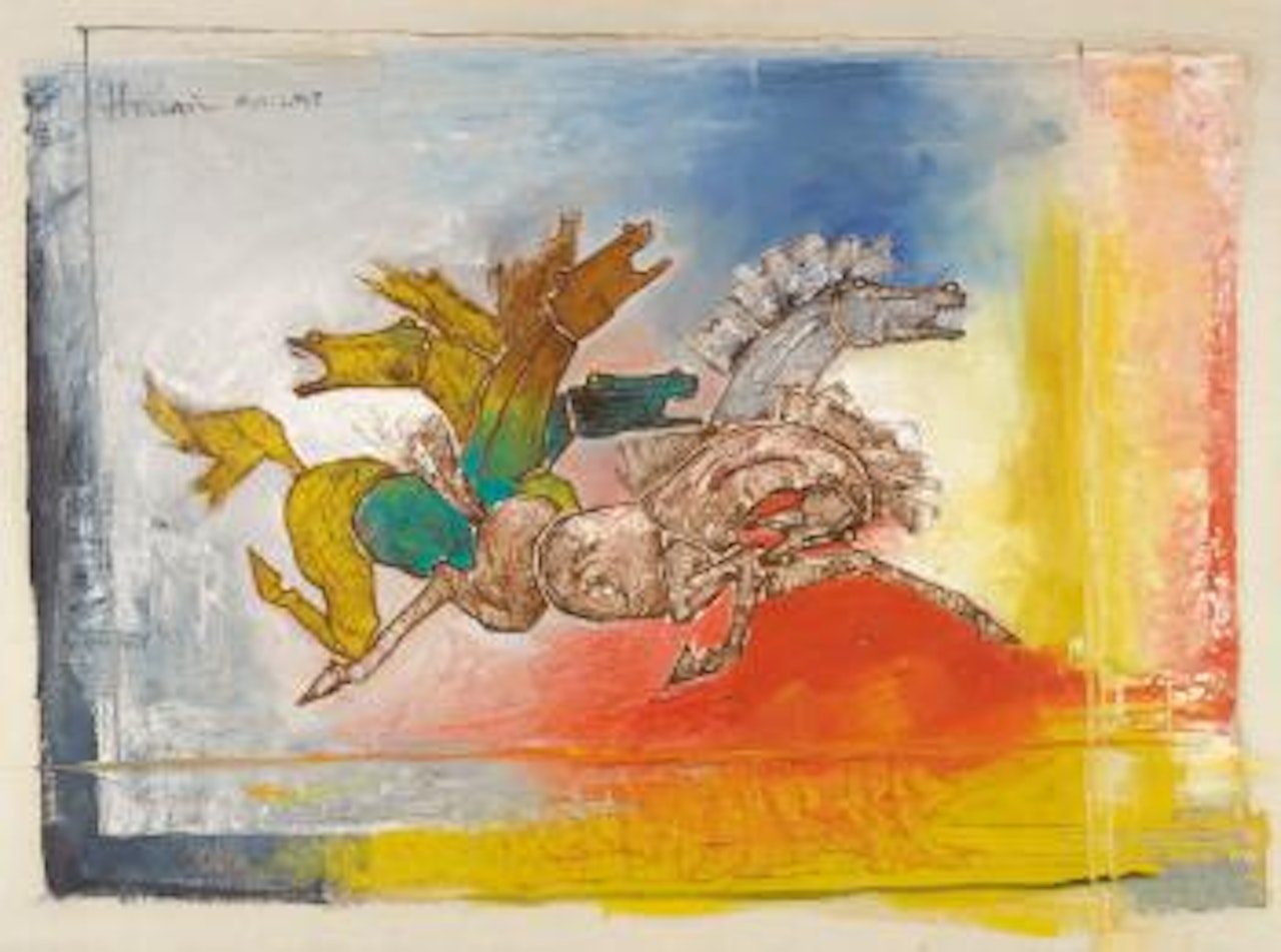 Untitled by M.F. Husain