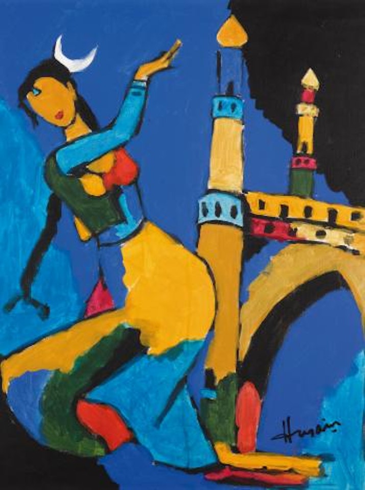 Meenaxi by M.F. Husain
