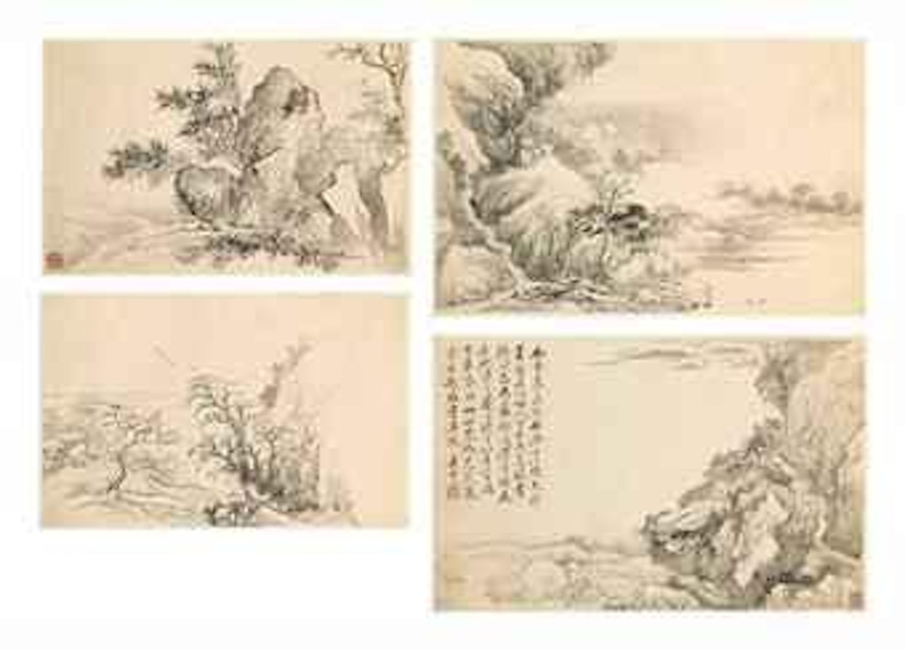 Landscapes by Yun Shouping