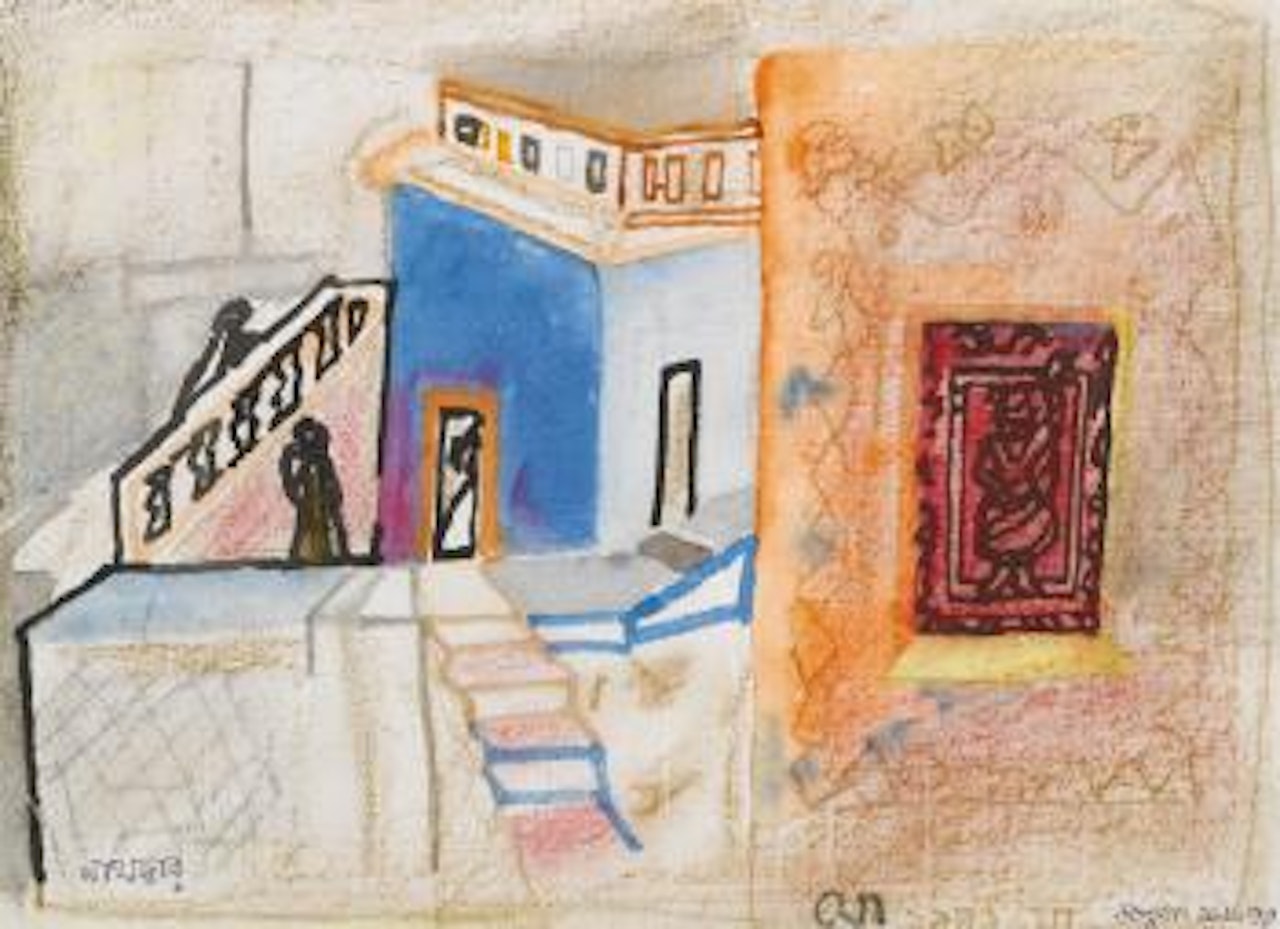 Nathdwara by Jogen Chowdhury