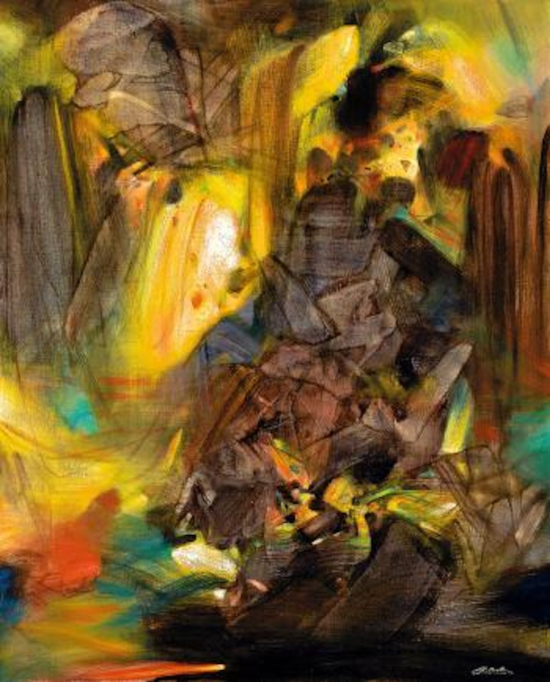 Resonance des lumières (Resonance of Light) by Chu Teh-Chun