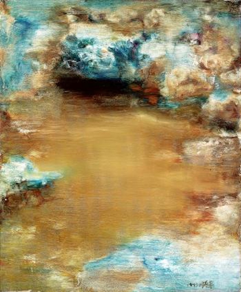 Mountain stones by Zhou Chunya
