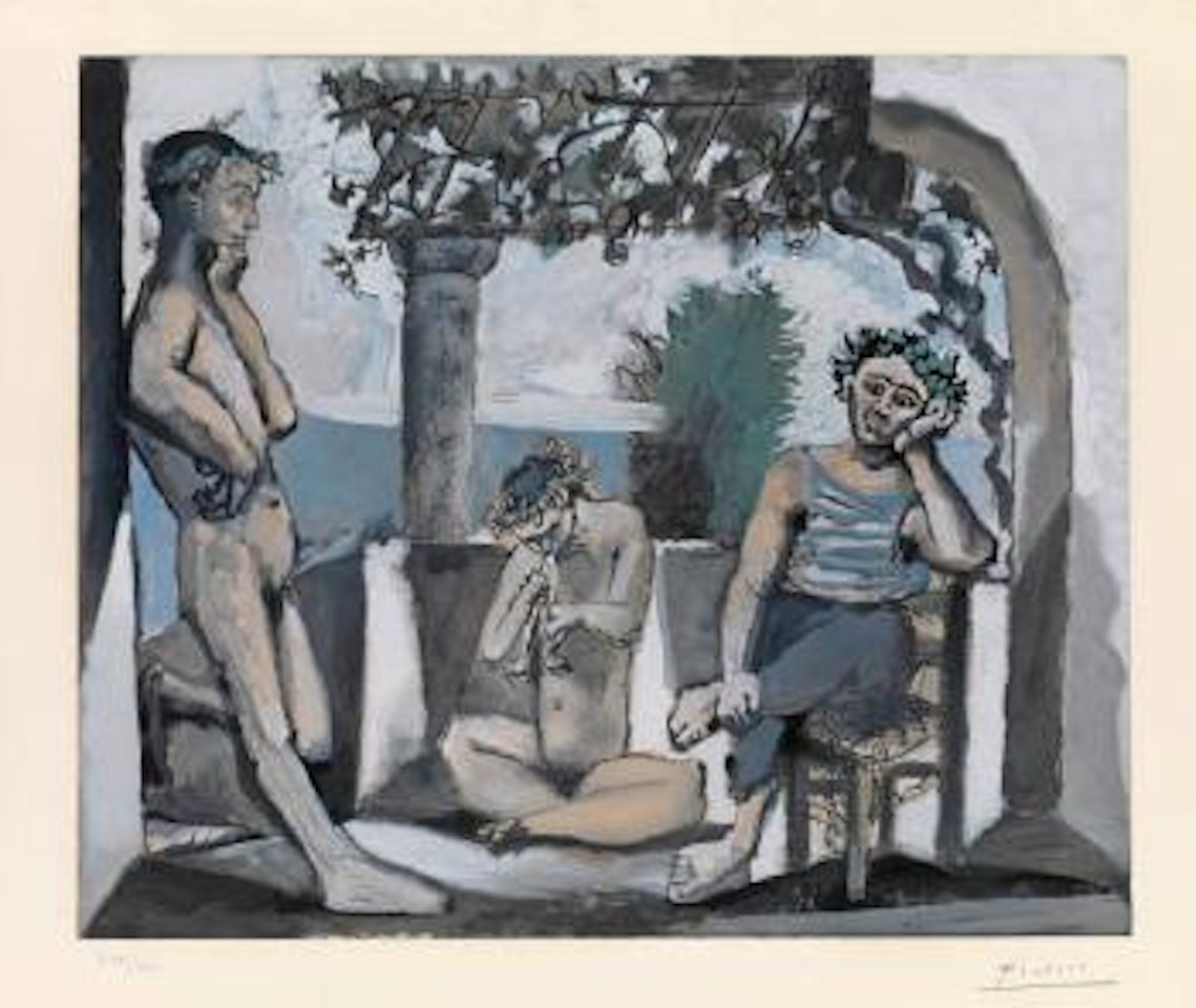 Bacchanale by Pablo Picasso