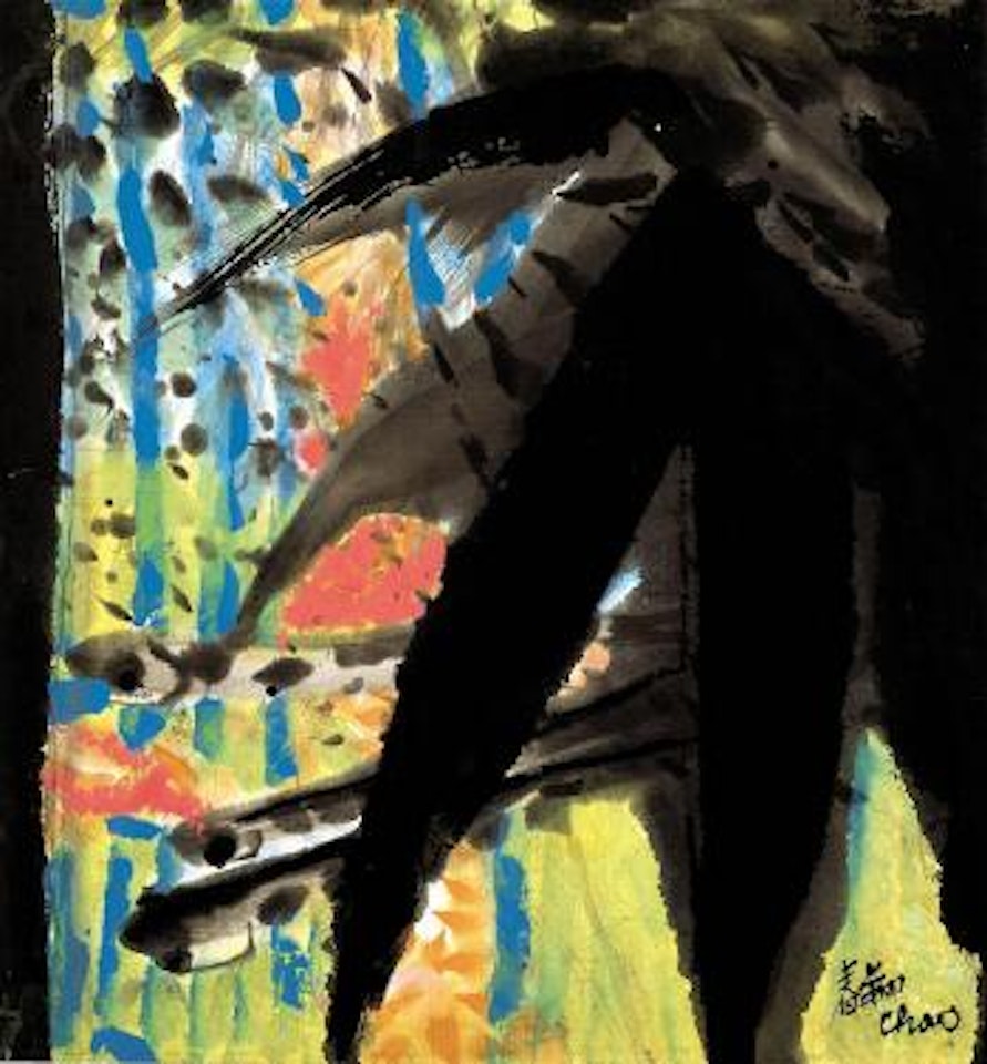 Fish swimming by Chao Chung-Hsiang (Zhao Chunxiang)