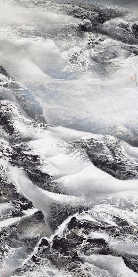 Eager mountins: Tibetan Cento XIII by Liu Kuo-Sung (Liu Guosong)