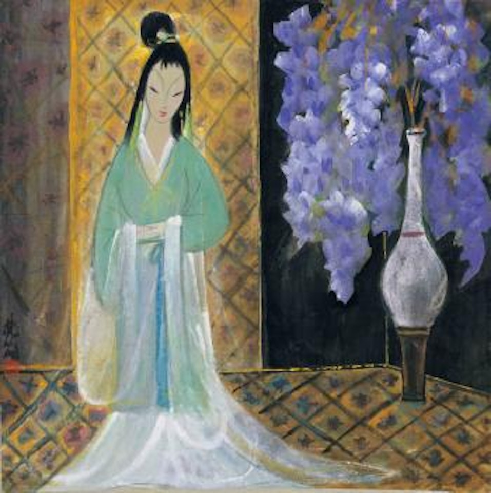 Lady by Lin Fengmian