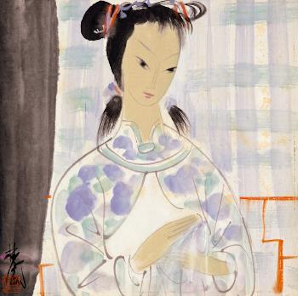 Lady by Lin Fengmian